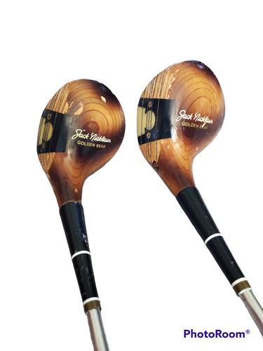 Macgregor Jack Nicklaus Golden Bear Golf Clubs Wood Set Driver 1 & 3 right hand