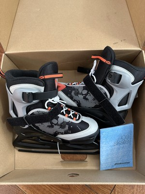 New Bladerunner Micro Ice Adjustable Ice Skates Big Kids US Size 2-5