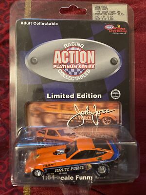 ACTION PLATINUM SERIES JOHN FORCE BRUTE FORCE 1978 MONZA FUNNY CAR 1/64 (GOOD)