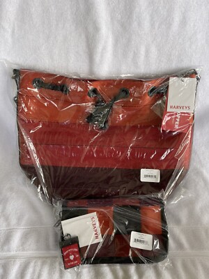 Harveys seatbelt Vamp park hopper/wallet set New