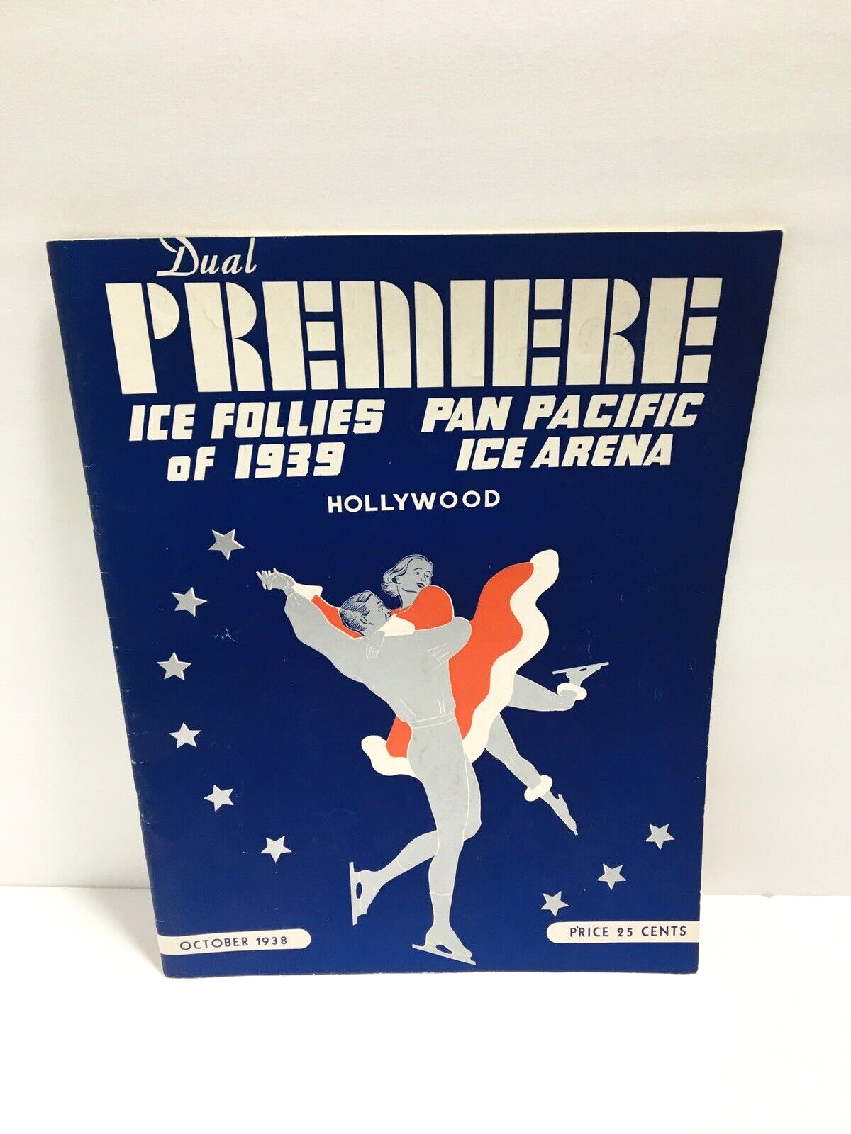 1938 Dual Program Hollywood Pan-Pacific Ice Arena & Ice