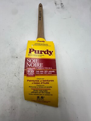 Purdy Medium Stiff Black China Angle Trim Paint Brush 2-1/2 W in. 144024025