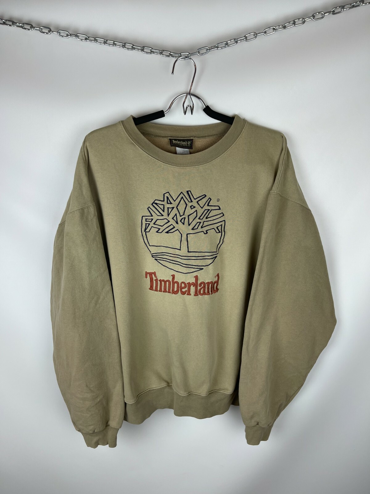 Timberland スウェット　古着 Timberland(ティンバーランド) / スウェット/M/コットン/RED