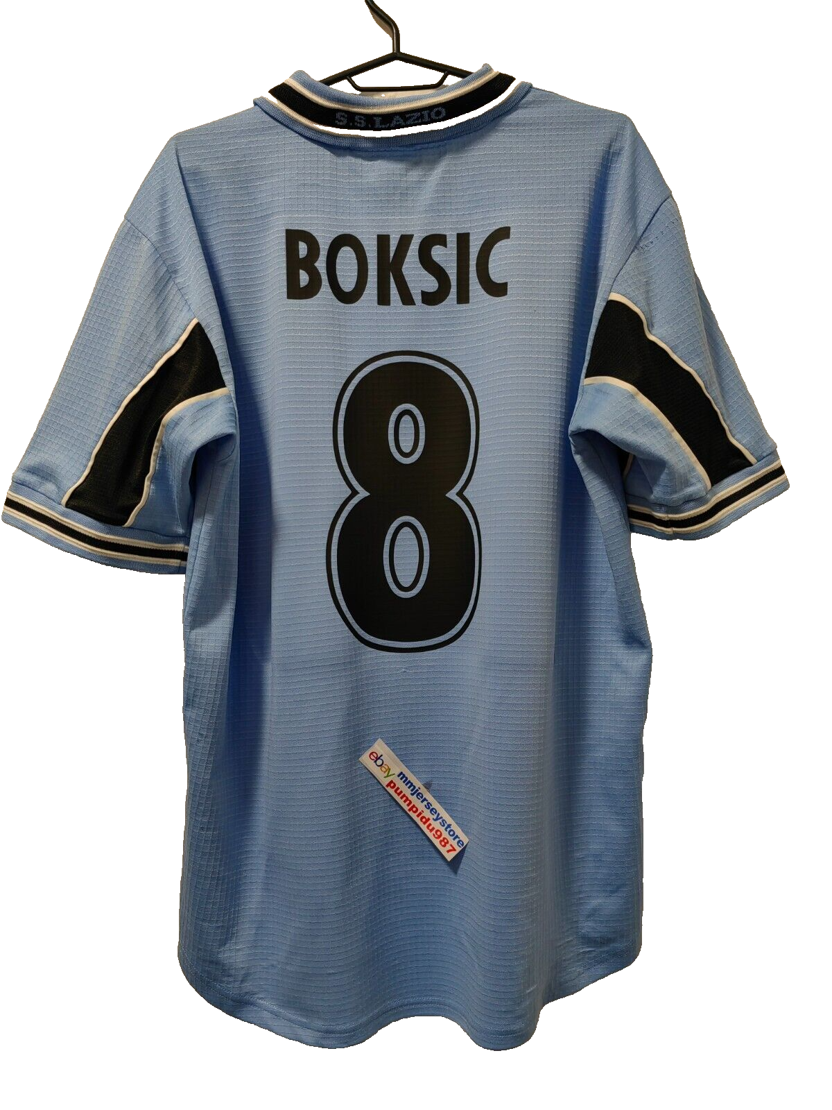 最高の品質 Alen Boksic Italy 1999 Trikot L Puma Shirt Football Lazio #8 ウェア