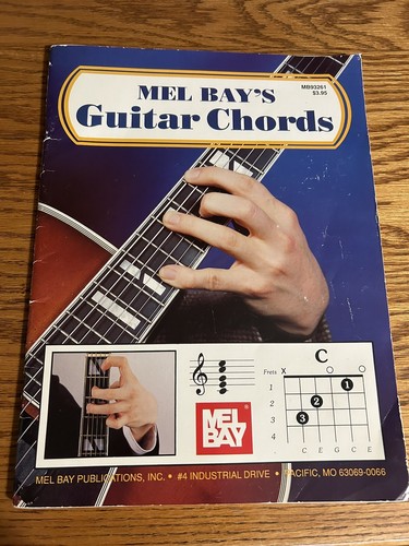 Mel Bay's Guitar Chords Book Magazine 1989 Music | eBay