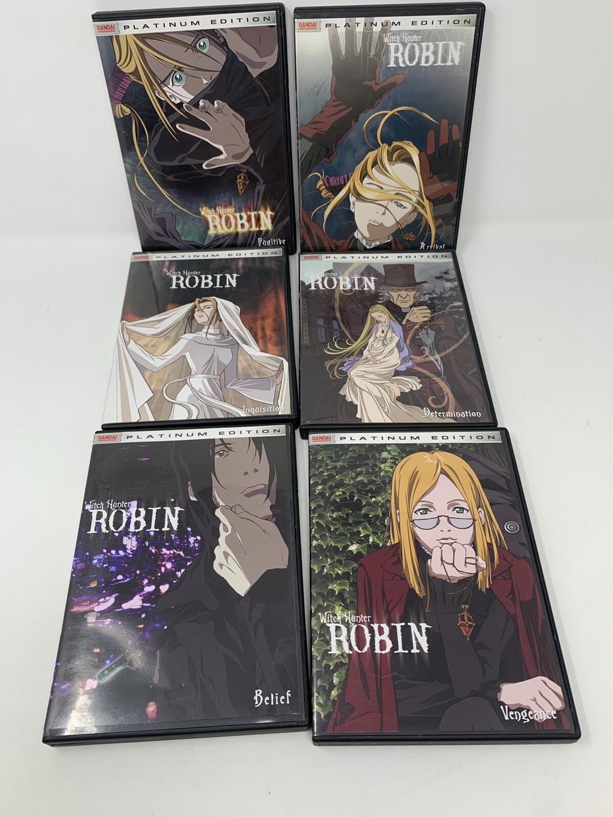 Witch Hunter Robin w/Vol 1-6 DVD ANIME E1-26 Cell Bandai | eBay