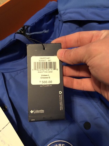 Columbia Star Wars Limited Edition Empire Strikes Back Crew Parka 1/2000 Size L