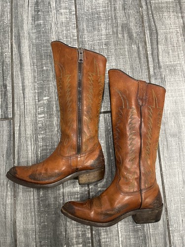 goldenゴールデングースブーツ36deuxiemeclasse The Original Golden Goose Boot Sz 36 Brown Leather Boots | eBay