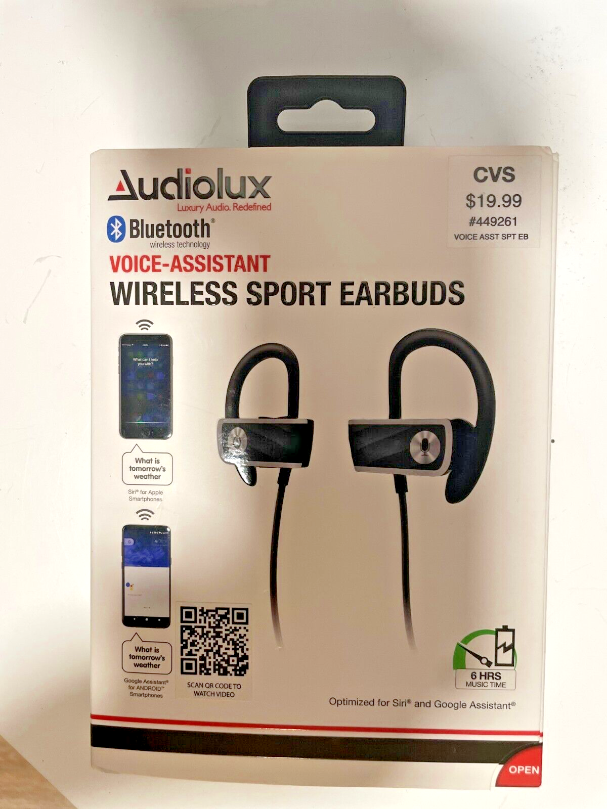 Bluetooth Siri Google Black