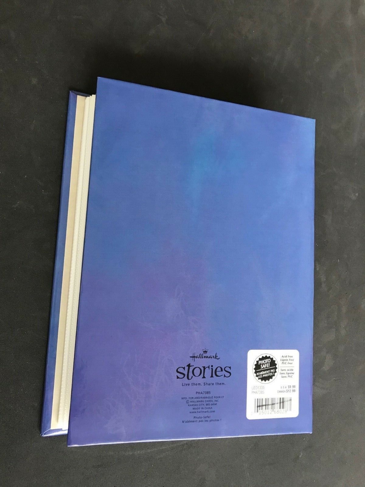 Hallmark Stories Photo Album- Holds up to 200 photos-Blue