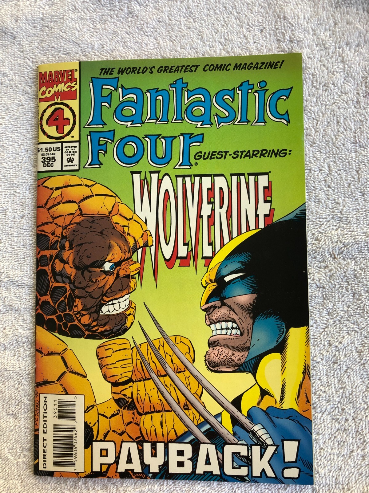 Fantastic Four #395 (Dec 1994, Marvel) VF 8.0 | eBay