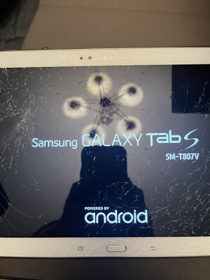 Samsung Galaxy Tab S SM-T807V 16GB  Wi-Fi + 4G LTE 10.5'' Verizon White