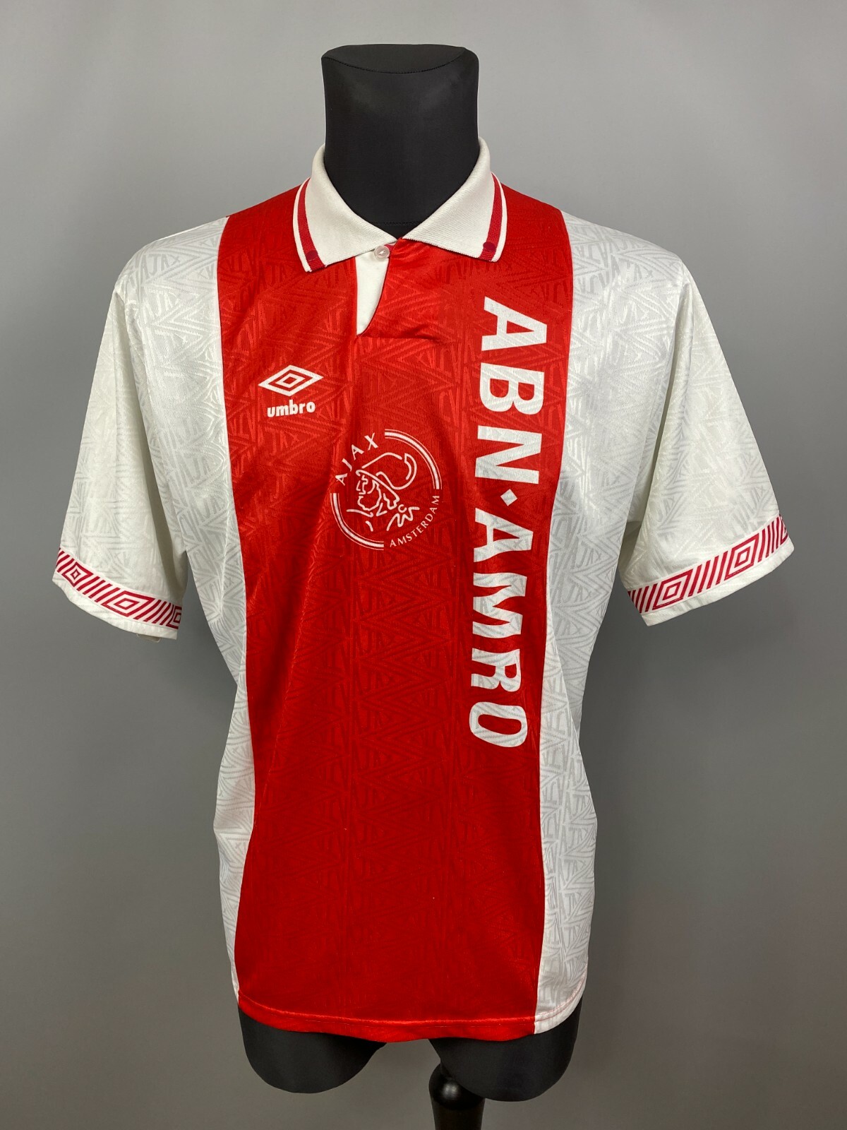 AJAX 1991 1993 HOME SHIRT FOOTBALL SOCCER JERSEY UMBRO MENS