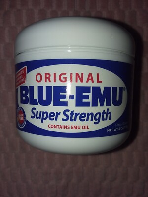 4 oz - Original BLUE EMU Pain Relieving Cream -  Great Value- OTC - Exp 01/2026