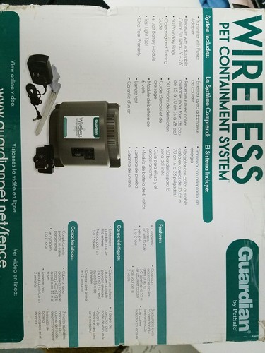 Wireless Dog Fence Pet Containment System - Guardian by PetSafe GIF-300-11 C1
