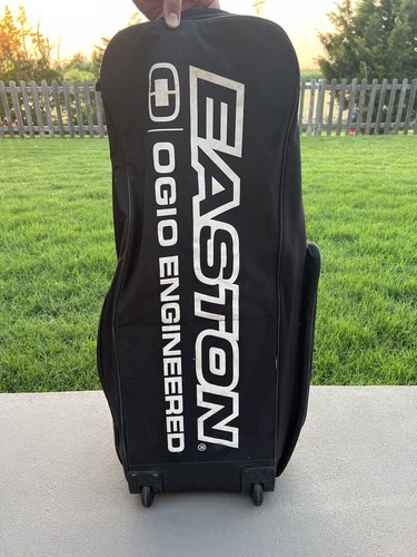 Easton Ogio Engineered Baseball/Softball Wheeled Multi-Bat Equipment Bag Pockets