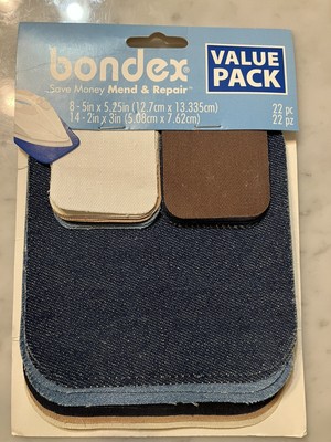 Bondex Mending Patch 22 Piece Mend Repair Value Pack New