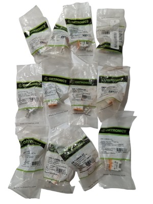 ORTRONICS OR-TJ5E00-23 Clarity TracJack Cat 5e Orange 568 A/B 12 Pieces