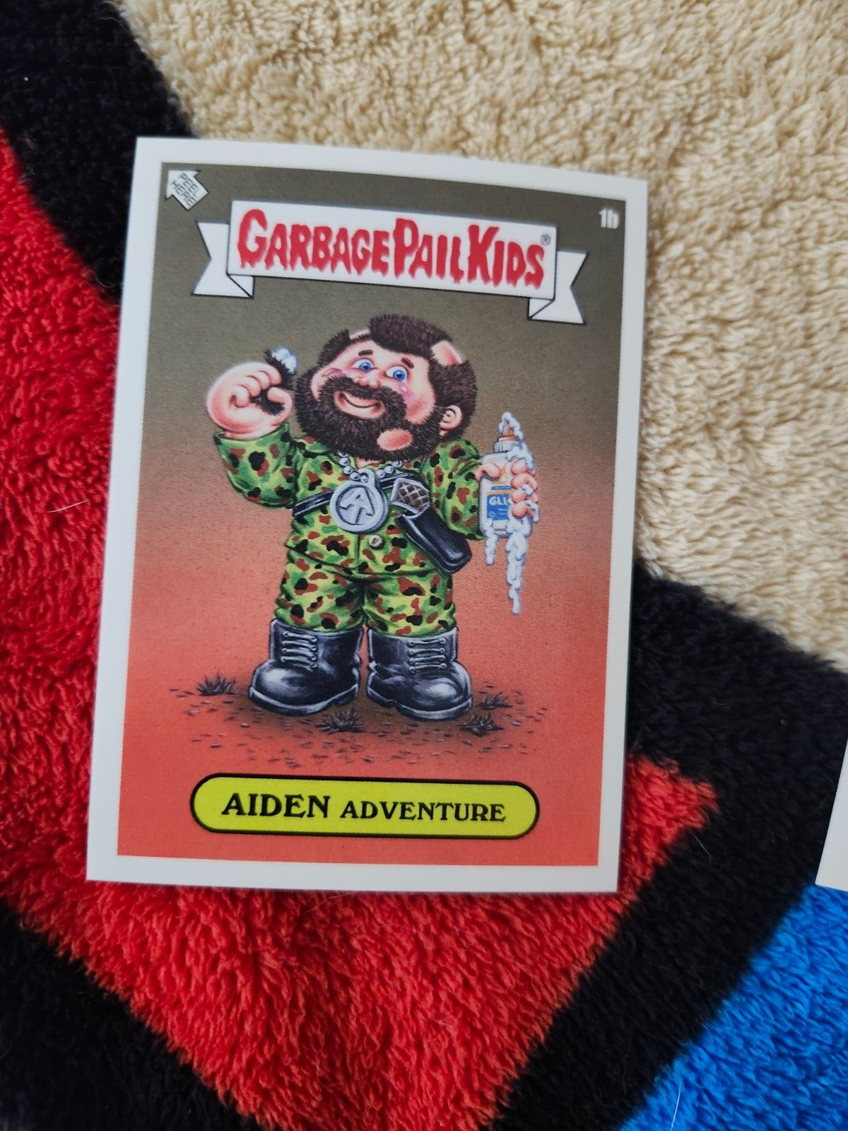 GPK Garbage Pail Kids Trading Card Aiden Adventure | eBay