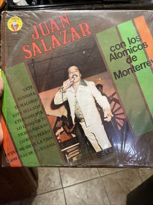 Juan Salazar Con Los Atómicos De Monterrey Vinyl Record LP Nuevo Y Sellado RARO