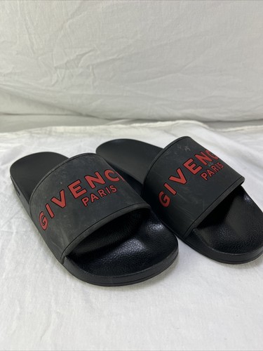 【関税＆送料込み】Givenchy Sandalo Slide Con Logo Givenchy SANDALO SLIDE CON LOGO - Slippers - Compare Prices