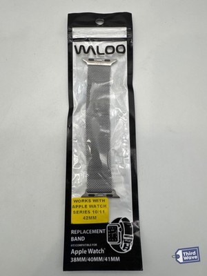 Waloo Products Watch Band Apple Watch 38/40/41/42mm Silver Mesh 89973153