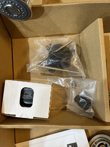 Elkay Quartz Classic Sink Kit And Kitchen Faucet for  24&rdquo; Sink New