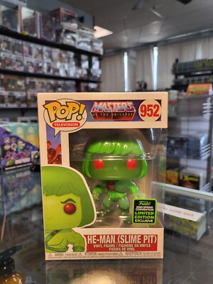He-Man (Slime Pit) #952 2020 Shared Spring Convention MINT W/PROTECTOR Funko POP