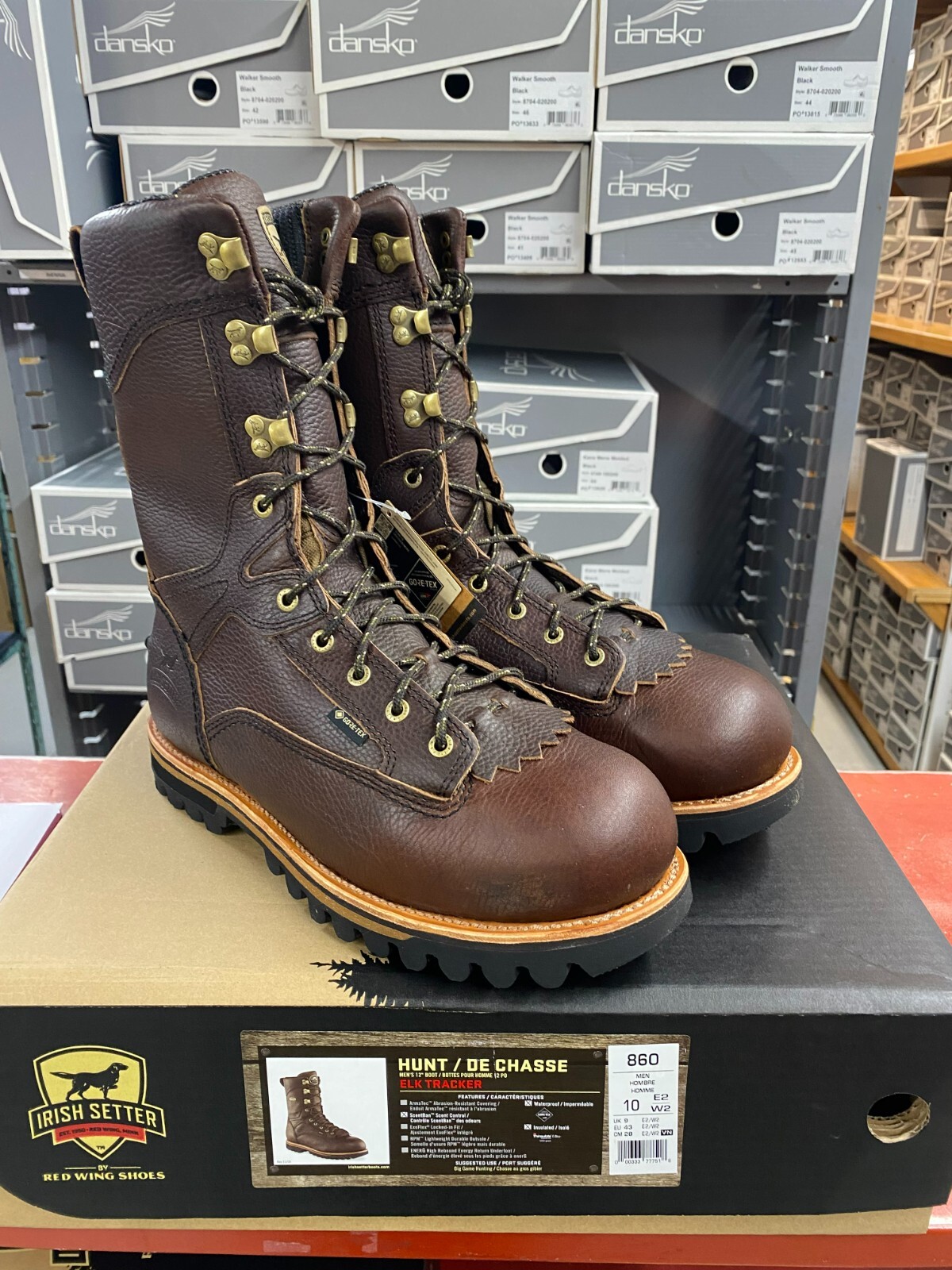 Pre-owned Irish Setter Men's -  - 860 Elk Tracker - Gortex - 1000g Insulated