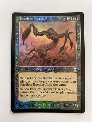 Faceless Butcher #43 Special Magic The Gathering The 