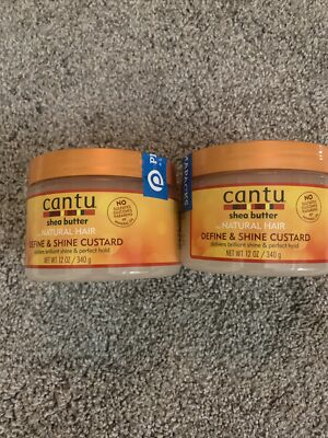 2 Pack Of Cantu Define & Shine Custard 12 oz (C14)