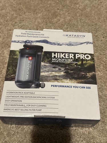 Katadyn Hiker Pro Microfilter Water Filtration System for Ca