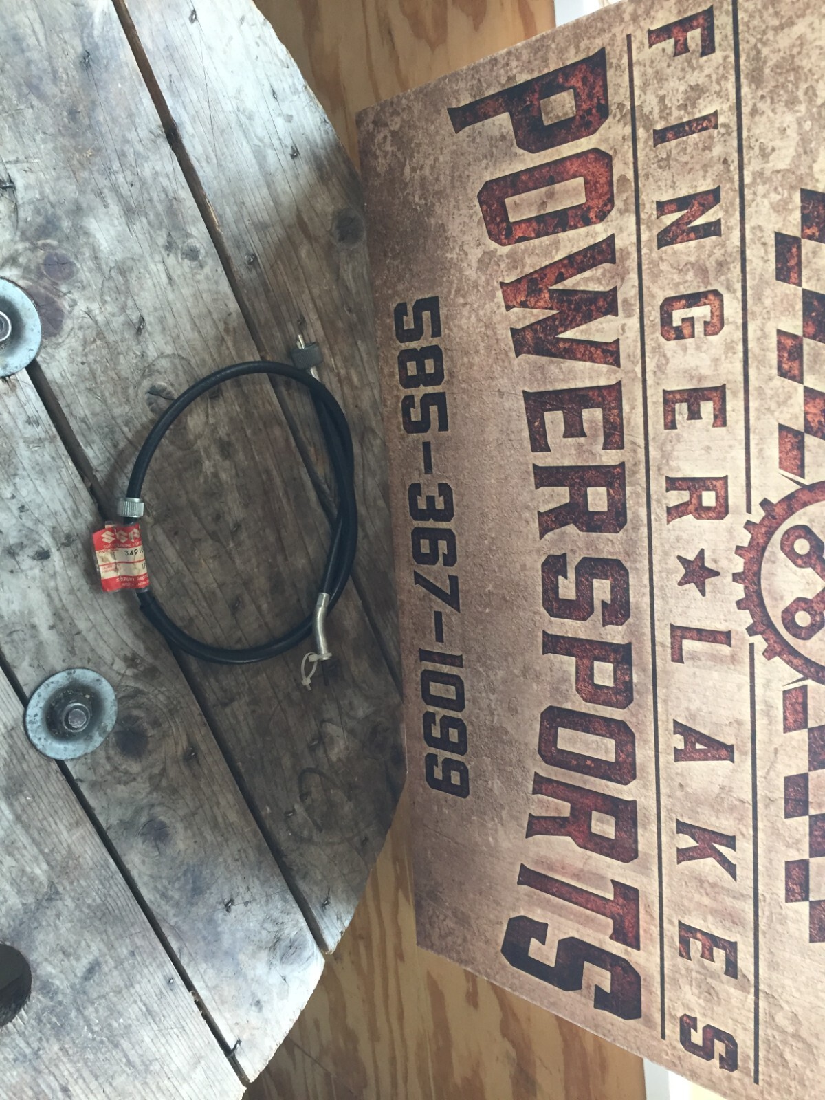SUZUKI ALT125 ALT185 QUADRUNNER 125 185 SPEEDOMETER CABLE