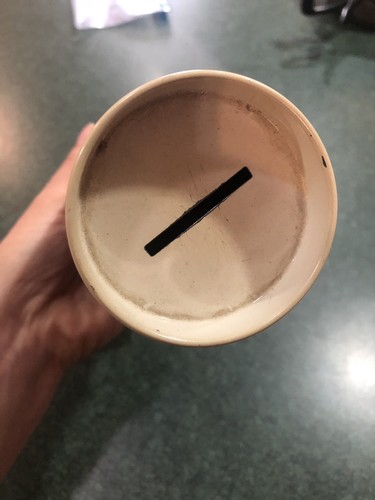 LEAF Whoppers MALTED MILK BALLS Candy Coin Bank Holder Tube Movie Prop 3 1/4 Oz