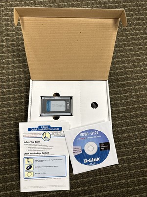 D-Link AirPlus G - DWL-G120 - 802.11g/2.4GHz Wireless USP Adaptor - 54Mbps