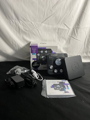 Arturia Audiofuse Rev2 Black Desktop USB Audio Interface With Manual
