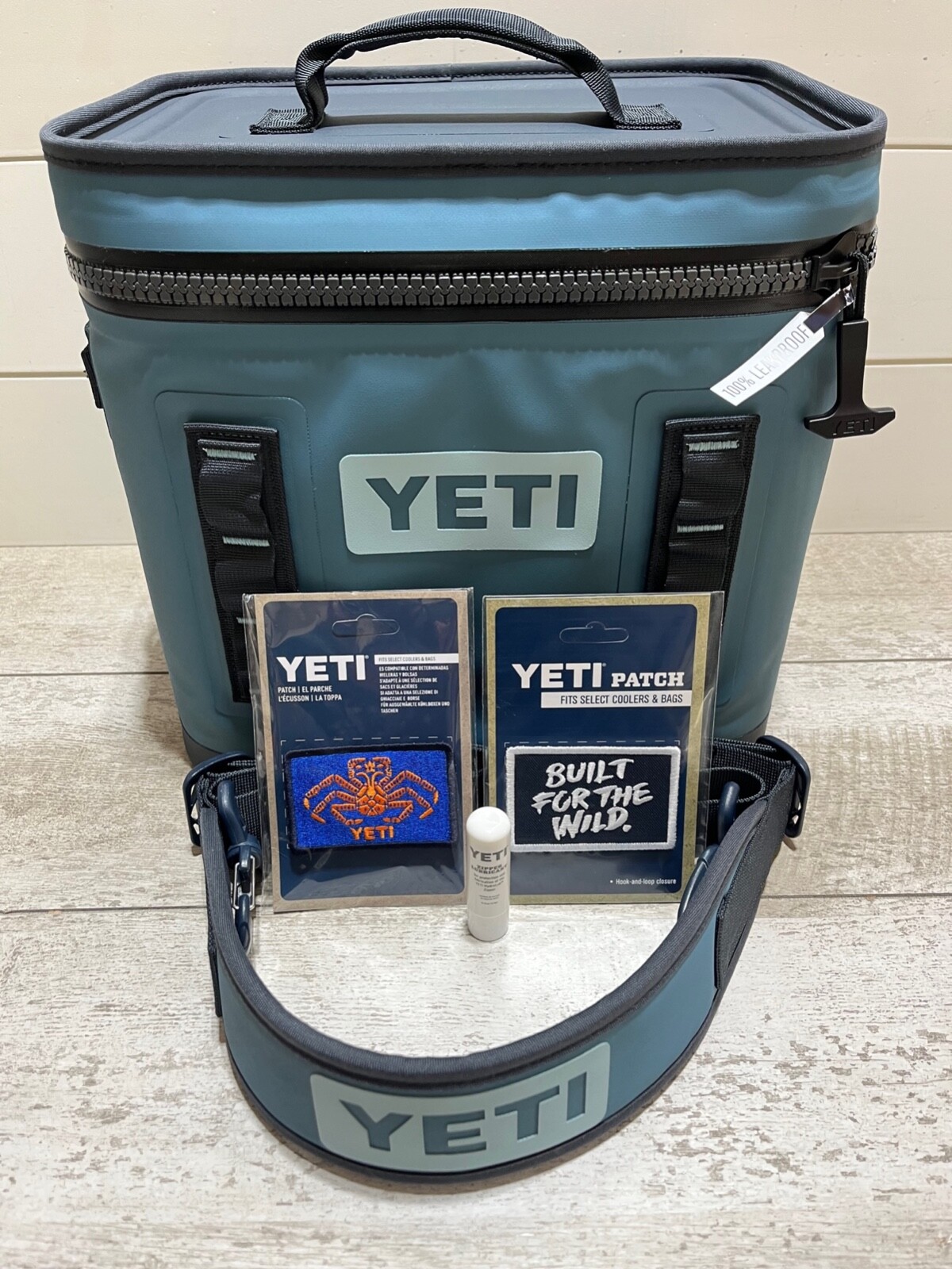 YETI Hopper Flip 12 Soft Cooler LE *NORDIC BLUE!*+bonus Dry Bag+