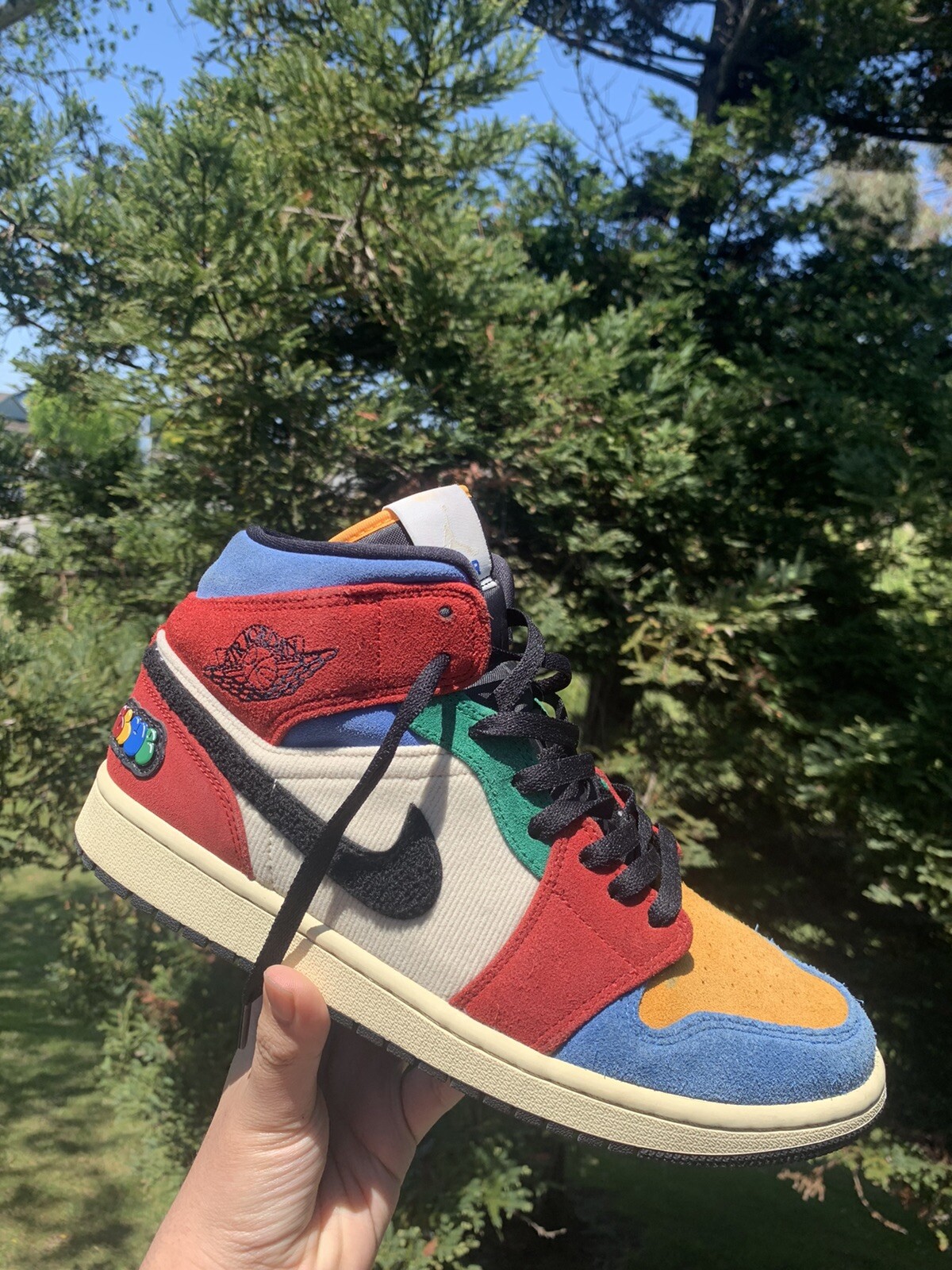 aj 1 mid fearless blue the great