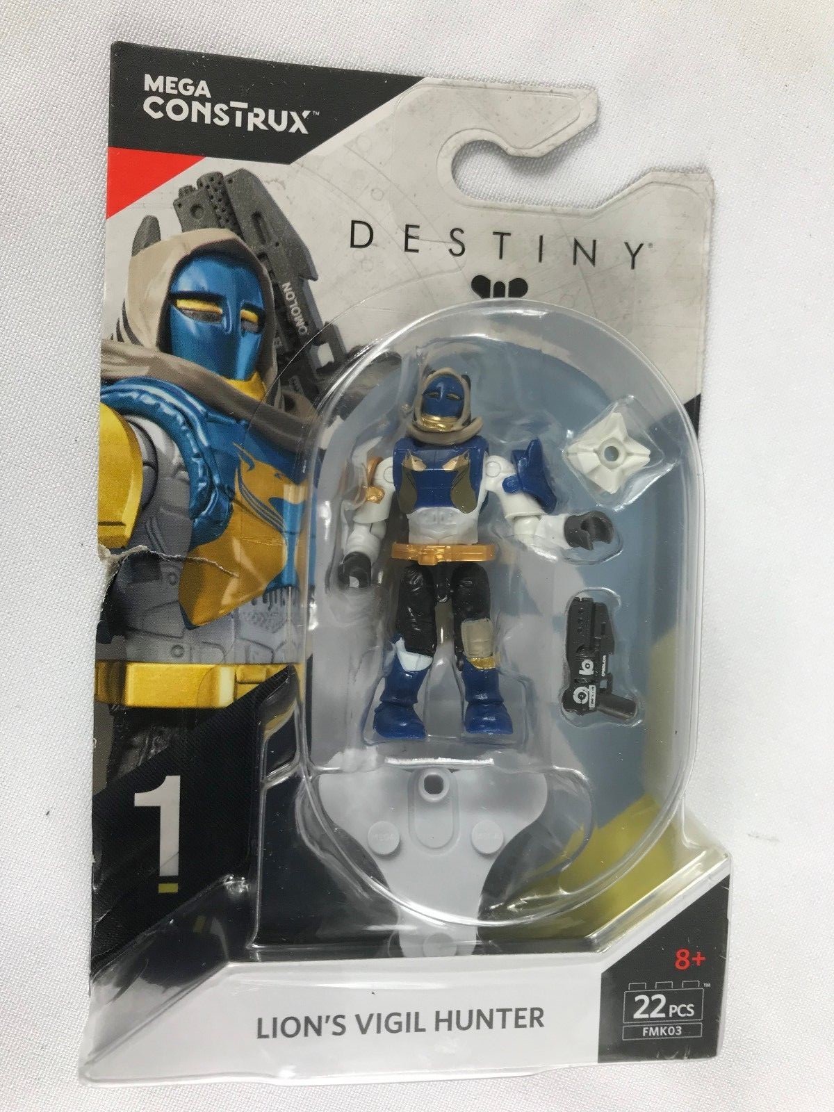 Mega Construx Destiny Lion's Vigil Hunter-Kallipolis  Hunter  *** LOT OF 2 ***