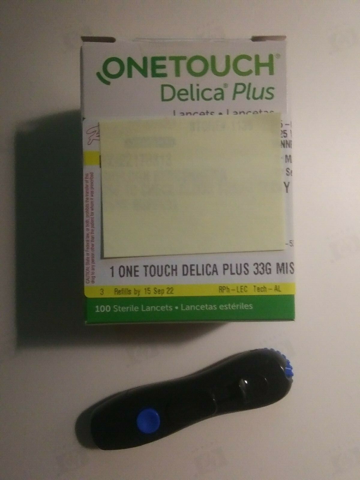 Купить Ланцет New OneTouch Delica 100 Sterile Lancets /extra Fine 33 ...