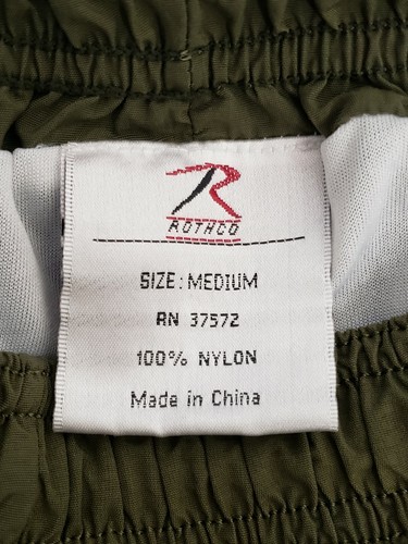 Rothco USMC Shorts Adult Medium Lined Green Elastic Drawstring Waist Run(hh72