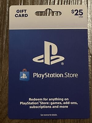 $25 PlayStation Store USD Card - PS PSN US Store PS4 PS5