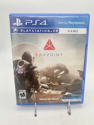 CIB FARPOINT PS4 SONY PLAYSTATION 4 VIDEO GAME VR