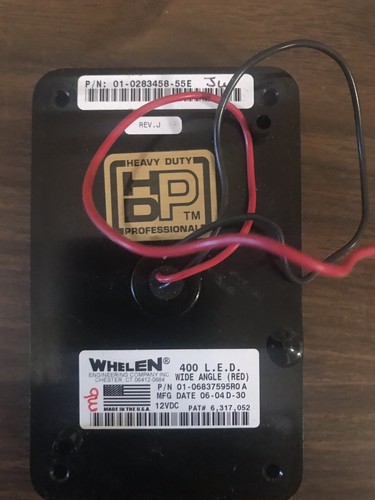 Whelen 400 SERIES WIDE ANGLE RED LED LIGHT