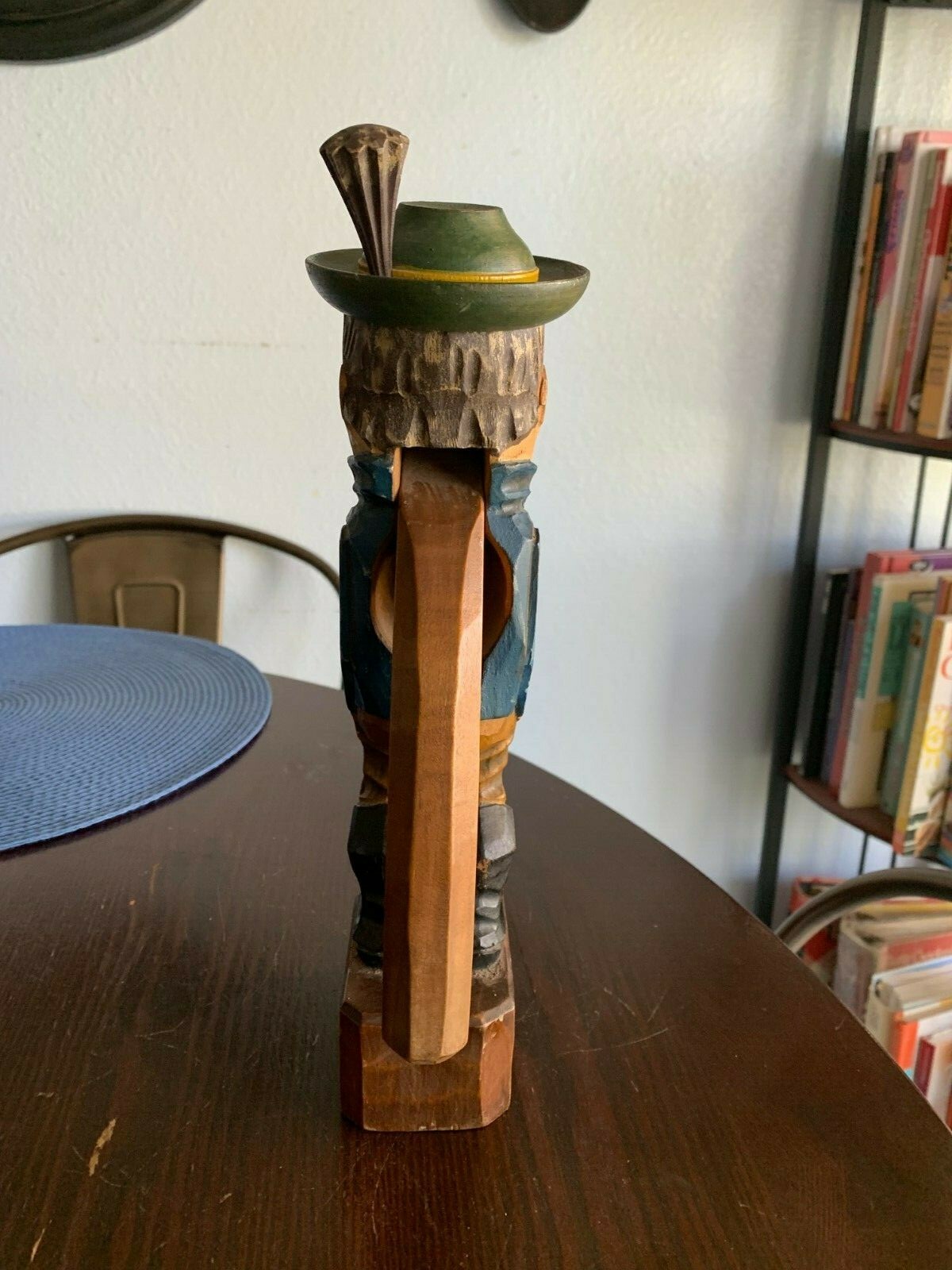 Vintage German Carved Wooden Nutcracker