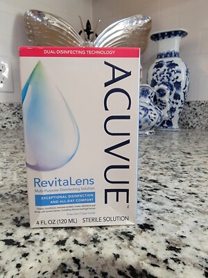 RevitaLens Multipurpose Disinfecting Solution + Lens Case 4oz Ex 4/25