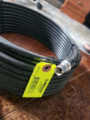Wilson Electronics 75' Black RG11 Low Loss Coax Cable (F Male to F Male) 951175