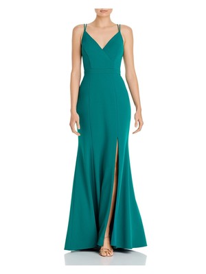 Вечернее платье AQUA FORMAL Womens на бретельках-спагетти в полный рост