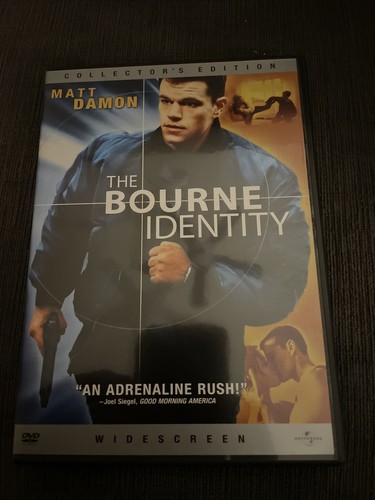 The Bourne Identity (Widescreen Collector's Edition) - DVD - VERY GOOD