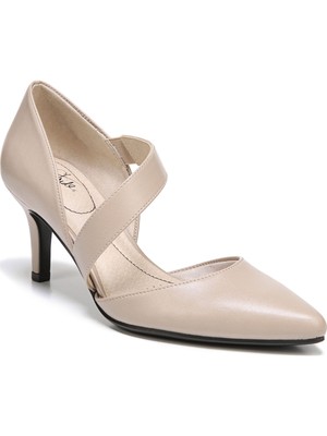 

LIFE STRIDE Женские бежевые туфли-лодочки без шнуровки Goring Suki на каблуке котенка, 9,5 Вт, Бежевый, E9896S2